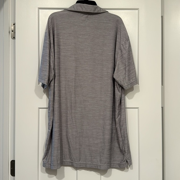 Men’s | heathered gray | polo T-shirt - Picture 4 of 6